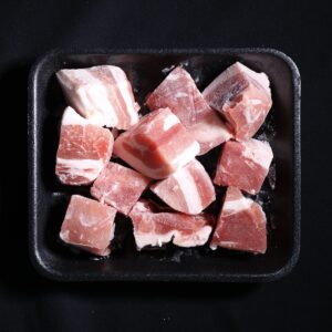 Slow Cooked Pork Belly Diced Cut